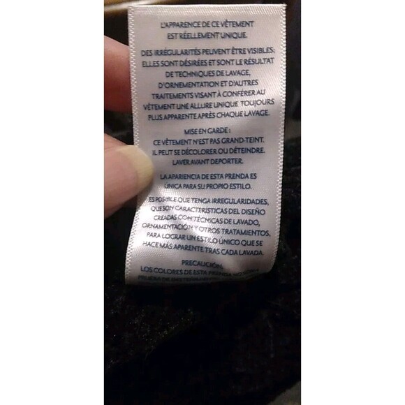 Melissa McCarthy Seven7 Open Front Cardigan Sweater Womens Chunky Knit Medium - Picture 7 of 7